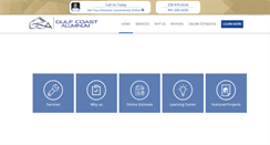 Desktop Screenshot of gulfcoastaluminum.com